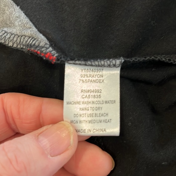 NWT Patrizia Luca shaped jersey knit tunic length handkerchief hem top - Picture 9 of 10